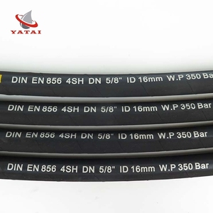 En 856 4sh + một lớp dây bện + bốn lớp dây xoắn ốc hiệu suất cao ống thủy lực hỗ trợ tùy chỉnh áp suất cao - Product Image 6