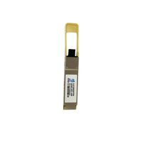 QSFP56 200G Transceiver Optik Multi-mode 850nm 100M Modul Optik Serat Tunggal MPO