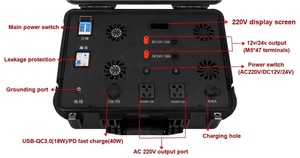 Estación de Energía Solar Portátil Multifuncional Fuera de la Red, 220v 2000w 2072wh 2kw, para Exteriores - Product Image 2