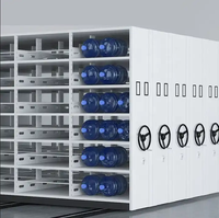 Série d'armoires compactes intelligentes en acier de haute qualité, compactsor de fichiers mobile, étagères de rangement mobiles en acier