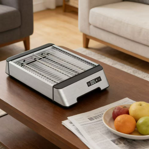 <span class=keywords><strong>Tostadora</strong></span> Plana Ancha con Control Electrónico <span class=keywords><strong>de</strong></span> Tiempo Variable, Calentamiento Rápido y Uniforme, Fácil <span class=keywords><strong>de</strong></span> Usar, Apta para Diversos Tipos <span class=keywords><strong>de</strong></span> <span class=keywords><strong>Pan</strong></span>, Pasteles y Productos Artesanales Clásicos - Product Image 3