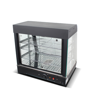 Vitrina Calefactada con Precio de Fábrica, Calentador de Pasteles de Mesa, Exhibidor Comercial de Alimentos Calientes en Venta - Product Image 4