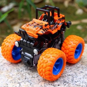 รถของเล่นมอนสเตอร์แซป 4x4 ขับเคลื่อนด้วยแรงเสียดทาน สำหรับเด็กอายุ 3 ปีขึ้นไป พร้อมล้อขนาดใหญ่และคุณสมบัติหมุนได้ 360 องศา - Product Image 2