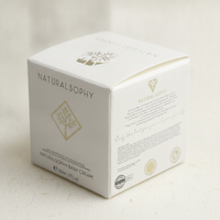 Boîte d'emballage personnalisée en carton de papier coton à fermeture automatique pour cosmétiques à base de rétinol