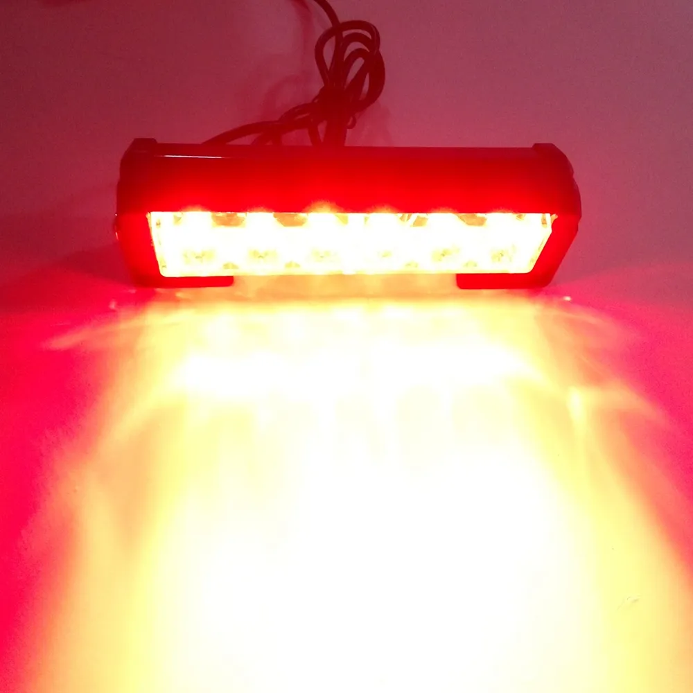 4/6LED strobe warning light engineering light red and blue explosion flash light 12v24v accessories for universal car