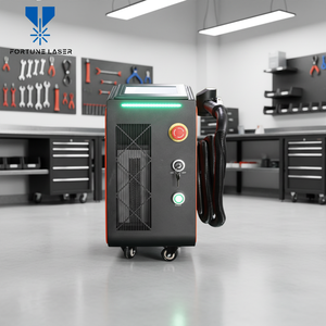 Industrial JPT Source <b>Laser</b> <b>Cleaning</b> <b>Machine</b> Equipment for Metal Surface Oxide Removal Suitcase Design - Product Image 1