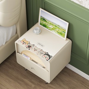 Tapis de table de chevet en cuir de qualité supérieure, rectangulaire, imprimé dessin animé, imperméable, résistant à l'huile et à la chaleur, couvre-bureau - Product Image 5