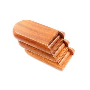 ידני סיטונאי מותאם אישית לוגו עישון חנות צנרת טבק עץ בעבודת יד טבק צינור מתלה בעל - Product Image 6