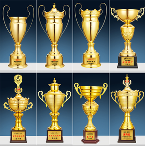 <span class=keywords><strong>Trophées</strong></span> sportifs en métal doré personnalisés par le fabricant pour le football, le basketball et autres sports - Product Image 6