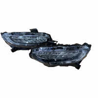 Kit carrosserie d'origine de haute qualité pour Honda Civic 2016-2021, phares LED 6000K blanc froid