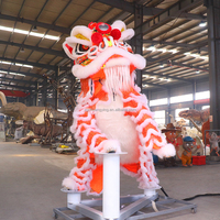 Installations et accessoires personnalisés pour les événements du Nouvel An chinois, lion dansant robotique
