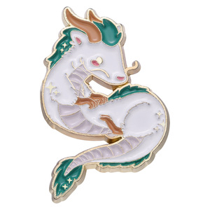 Stock personnalisé cadeaux promotionnels chauds placage couleur personnalisé mignon conception dessin animé métal émail broche pour la corée du sud Studio <span class=keywords><strong>Ghibli</strong></span> - Product Image 1