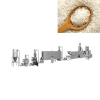 Ligne de production clé en main pour l'extrusion de riz fortifié, usine de fabrication, équipement de traitement du riz nutritionnel artificiel
