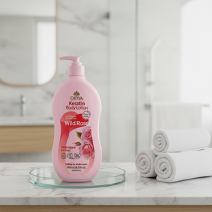 ディビヤ ワイルドローズ 栄養＆保湿ボディローション フレグランスボディクリーム スムーススキン OEM ODM 工場直送 480ml - Product Image 1