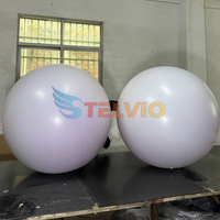 Ballon gonflable à l'hélium en PVC à impression personnalisée 1m Ballon flottant publicitaire pour décoration extérieure
