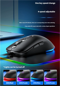 3200DPI Computer <b>Mouse</b> 7D Gaming <b>Mouse</b> Illuminated Ergonomic E-sports Gaming Wired <b>Mouse</b> - Product Image 4
