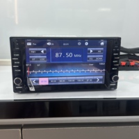Écran 7 pouces, lecteur MP5 portable sans fil, Carplay, Android Auto, BT, GPS, USB, autoradio, 7 couleurs de lumière, Mirrorlink, lecteur de voiture pour Toyota