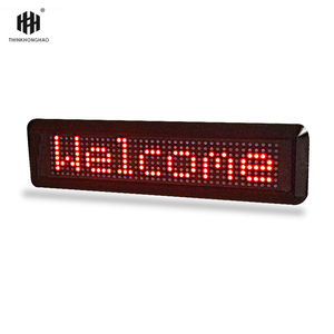 [Personnalisation] Enseigne mobile LED monochrome d'intérieur Led texte Mini tableau d'affichage mobile LED d'intérieur Panneau roulant - Product Image 3