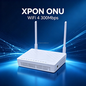 Terminal de réseau optique XPON ONU SUR5106M 1GE+3FE+1TEL+1USB WiFi 2.4G GPON EPON ONU ONT avec 2 antennes 5dBi pour FTTH - Product Image 6