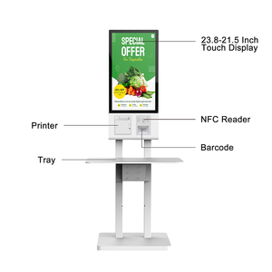 Kiosque de libre-service pour supermarché avec lecteur de codes-barres RFID - Terminal de <span class=keywords><strong>caisse</strong></span> tactile 21,5 pouces - Product Image 2