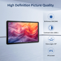 Tablette murale LCD LED IPS 10.1 15 21 pouces RK3566 RK3568 WiFi 2.4G 5G NFC RJ45 POE RFID Linux OEM Android 12 11 10