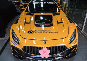 ชุดแต่งกันชนหน้า-หลัง AMG GTS 2015-2021 คาร์บอนไฟเบอร์ครึ่งชิ้น สำหรับ Mercedes Benz AMG GTS ชุดแต่งกันชนหน้า-หลังแบบ Facelift - Product Image 3