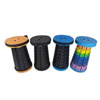 Tabourets pliables télescopiques portables Siège compact simple léger pour adultes Seniors Subway