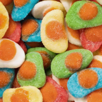 Groothandel Op Maat Veganistisch Zweeds Snoep, Halal Gummy Snoepjes, Gelatinevrije Zachte Snoepjes-Eieren