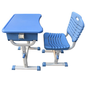 Juego de escritorio y silla para niños Mingzhong, ajustable en altura, de plástico, para estudiantes de primaria MG-K07 - Product Image 3