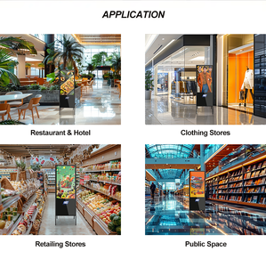 Schermo di visualizzazione di benvenuto 32 pollici interno LCD Display digitale per la segnaletica pubblicità Digital <span class=keywords><strong>Signage</strong></span> e visualizza chiosco - Product Image 2