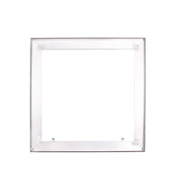 Plaque d'accès en aluminium avec loquet tactile pour l'inspection et l'entretien des murs en plaques de plâtre et en marbre