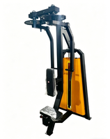Machine de musculation professionnelle BLD pour press à la poitrine assis, cadre en acier robuste, pliable et portable, pour entraînement de la poitrine