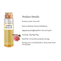 Baicao Huile essentielle biologique de pétales de rose pure Ingrédients éclaircissants de marque privée à l'exportation mondiale