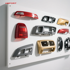 רכב פלדה הסיטונאי רכב חלקים הזרקת מותאם אישית תבניות הזרקת שני צבעים דפוס רב חלל לדלתות לוח המחוונים - Product Image 1