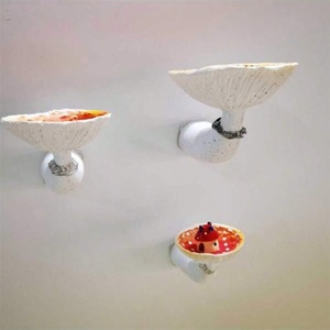 Étagère en résine en forme de champignon <span class=keywords><strong>Amanita</strong></span>, support décoratif - Product Image 3