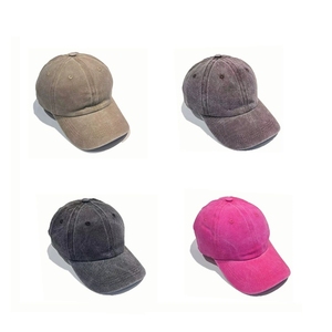 Alta calidad 100% algodón ligero adulto bordado Logo estilo de lujo 6 paneles sombrero Casual moda hombres gorra de béisbol - Product Image 5