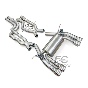 Tubi di Scarico Catback in Acciaio Inox 304 di Alta Qualità con Valvola Silenziatore per BMW M3 M4 F80 F82 3.0T 2014-2019, Potenza RPM Ricca e Abbondante - Product Image 4