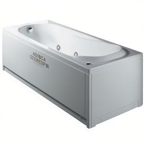 Bañera Rectangular Milo 160 x 70 cm con Hidromasaje y Panel - Product Image 2