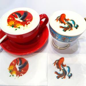 Máy in nghệ thuật pha cà phê 3D-evebot Máy pha cà phê tự động cho thương mại & sử dụng tại nhà tạo <span class=keywords><strong>logo</strong></span> và ảnh tùy chỉnh trong vài giây - Product Image 4