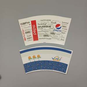 Vaso de Papel Desechable, Impermeable, Ecológico y Reciclable, Hecho de Pulpa de Madera Virgen con Recubrimiento de PE, Diseño Personalizado para Alimentos, Snacks, Fideos y Ensaladas - Product Image 2