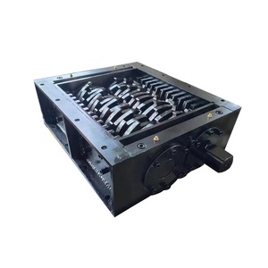 Chất thải rắn tái chế nghiền kim loại gỗ vải lốp hai trục nghiền kim loại nghiền - Product Image 4