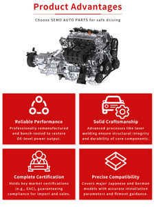 Motor EA888 GEN2 CDA 1.8T TFSI TSI para Audi <span class=keywords><strong>A3</strong></span> VW Tiguan Passat CCU CDZ - Product Image 6