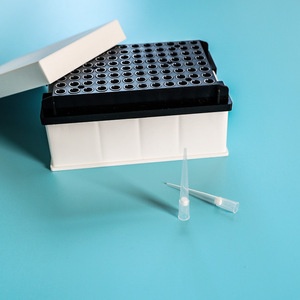 หัวปิเปตแบบใช้แล้วทิ้ง Yongyue Medical ขนาด 200ul แบบใส สำหรับตลับกรอง Tecan MCA - Product Image 1