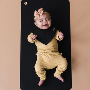 Customized PU leather baby <b>changing</b> mat, simple design, can be hung on, baby crawling mat, easy to clean and waterproof. - Product Image 1