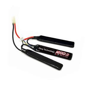 <span class=keywords><strong>EBUY</strong></span> 800/1000/1200/1300mAh 25C 3S Artículo 2 11,1 V batería de litio recargable Airsoft batería de pistola - Product Image 1