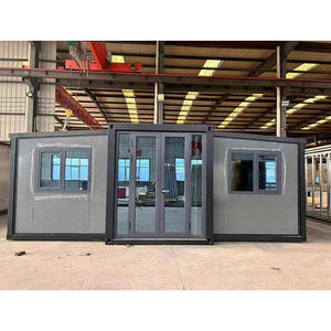 Conteneur extensible préfabriqué étanche de 40 pieds et 20 pieds Maison portable en acier léger avec 2 chambres à coucher Utilisation dans un centre commercial et design moderne - Product Image 5