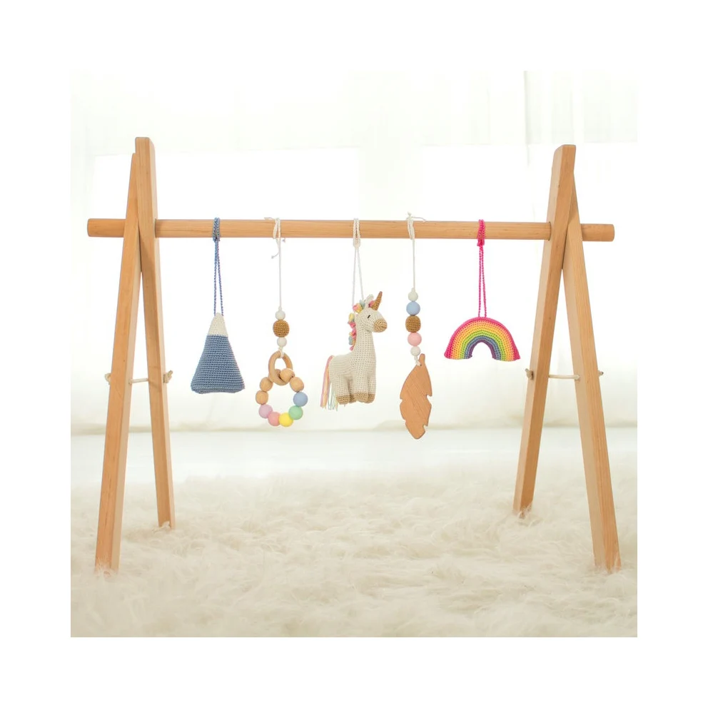 Экологически безопасный устойчивый и складной деревянный тренажерный зал в домашних условиях