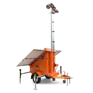 Mobile Lithium Battery MPPT <b>Charge</b> <b>Controllers</b> <b>Solar</b> Light Trailer UST900 Lithium Battery Light Trailer UST900 - Product Image 1