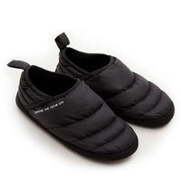Chaussons d'intérieur ultra-légers en duvet de canard et d'oie pour femmes et hommes, doux, chauds, matelassés, antidérapants