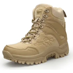 American Cavas Boots Men Strong Canvas Sport Shoes Boots USA Desert Jungle Boots Tactical